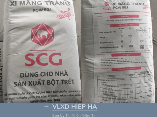 Xi măng trắng SCG PCW 50.i